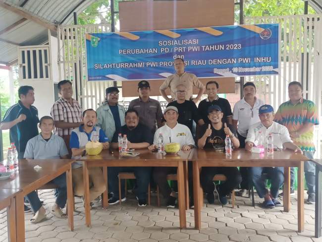 Pertama di Indonesia, PWI Inhu Sosialisasi PD, PRT, KEJ, dan KPW PWI Hasil Kongres XXV PWI