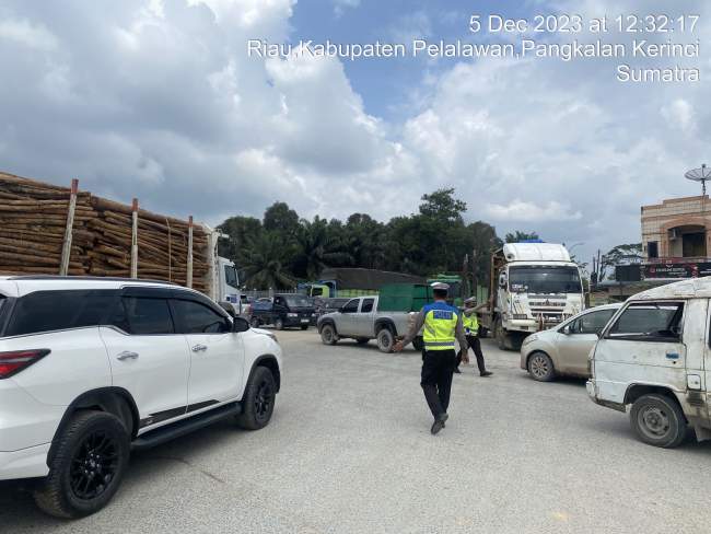 Lampu Traffic Light Simpang Langgam Tak Berfungsi, Masyarakat Diharap Tetap Waspada