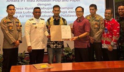 Bupati Zukri Apresiasi Program Desa Bebas Api RAPP