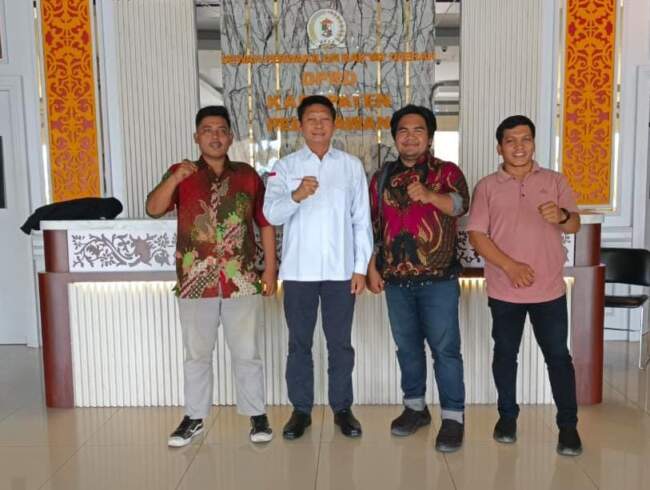 DPC GAMKI Pelalawan Lakukan Audiensi dengan Ketua DPRD Pelalawan