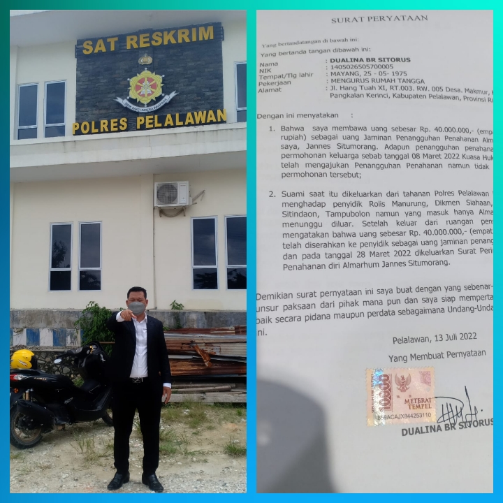 John L. Situmorang SH, MH: KUHAP Mengatur Jaminan Penangguhan Tahanan, Tetapi Dananya Harus Disetor ke Pengadilan Negeri