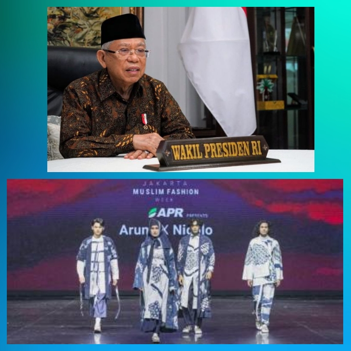 Dibuka Wapres Ma’ruf Amin,  APR Kolaborasi dengan Lima Brand Lokal di Jakarta Muslim Fashion Week 2023