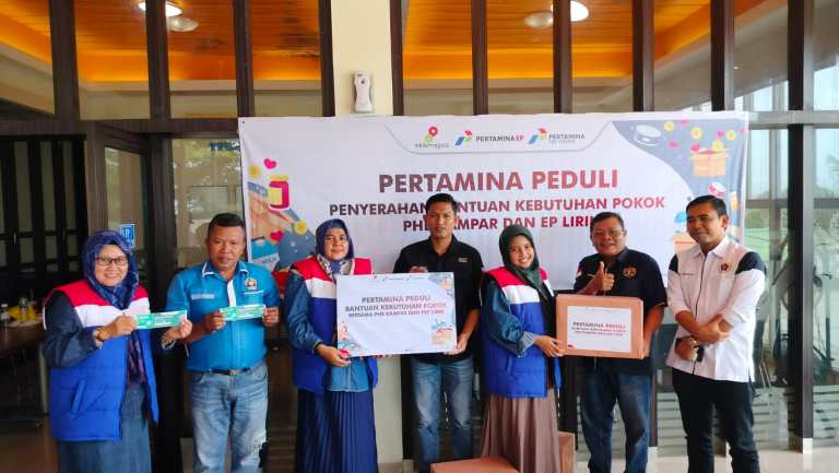 PHE Kampar dan PEP Lirik Gelar Silaturahmi Bersama PWI Pelalawan di RM Sederhana