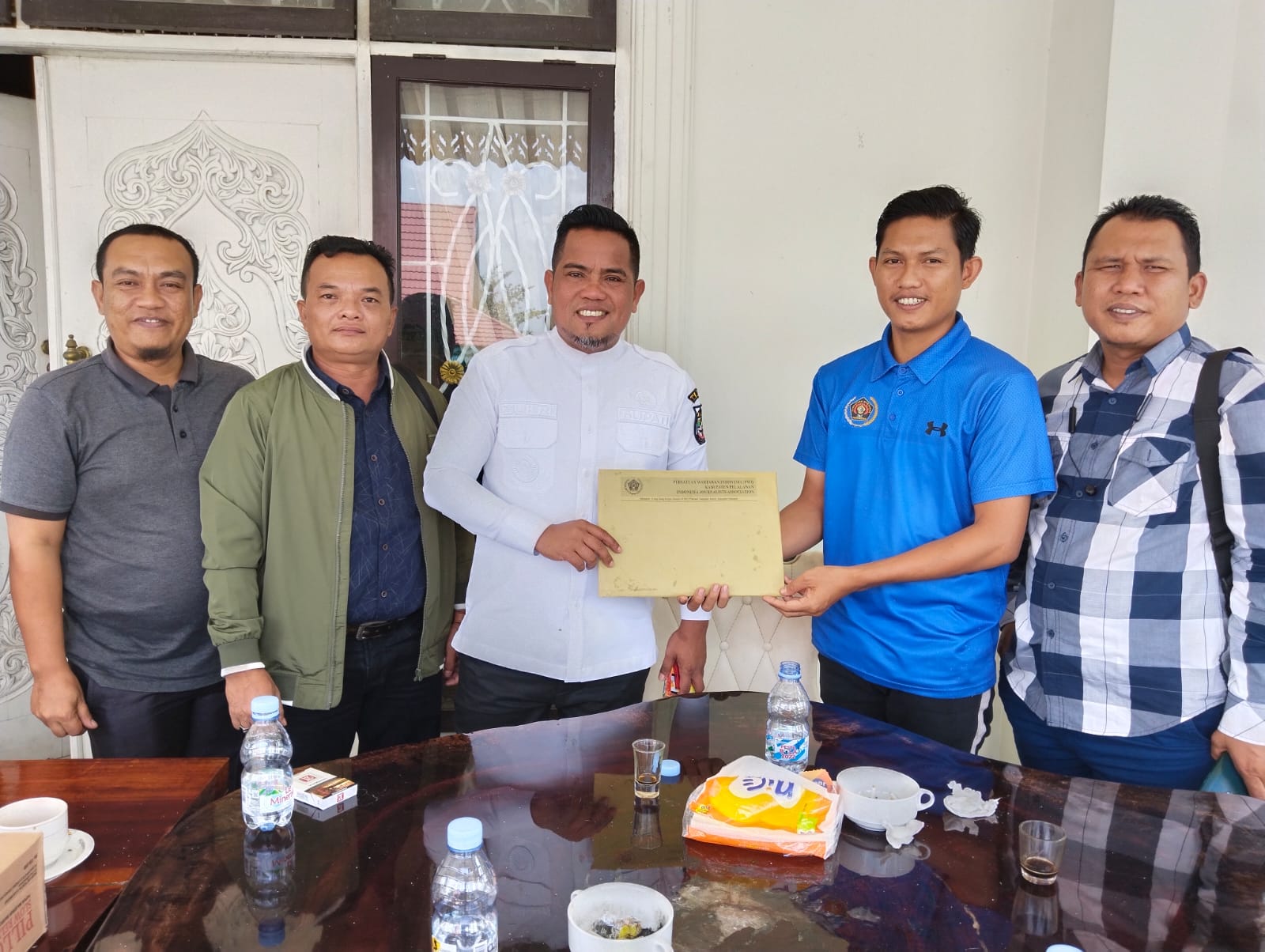 Panitia Hari Pers Nasional Silaturahmi Dengan Bupati Pelalawan