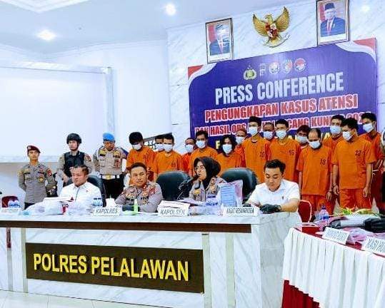 Kapolres Pelalawan AKBP Afrizal Asri SIK Ungkap Kasus Narkoba, Curas dan Curat