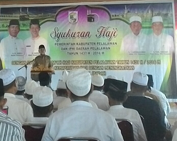 HM. Harris Hadiri Syukuran Jemaah Haji 2016