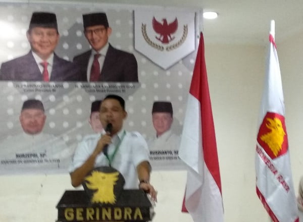 DPC Gerindra Pelalawan Laksanakan Rakercab 1