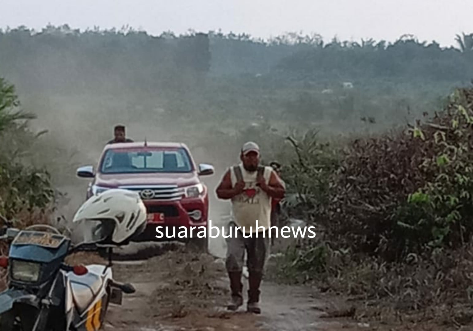 Karhutla tak Ada Hentinya, Beberapa Titik Hotspot di Temukan Desa Tambak