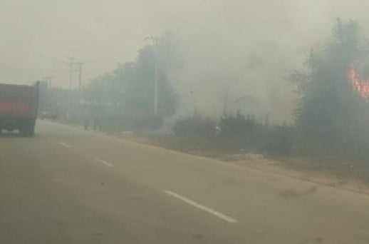 Dari Kemarin Sore, Lahan Terus Terbakar di Pelalawan