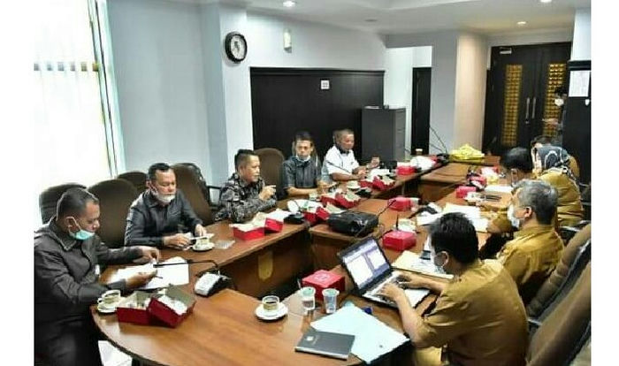 Komisi IV saat meminta Dinas Perkim segera mengekspos semua kegiatan yang akan dilakukan Dinas Perkim di tahun 2021 ini