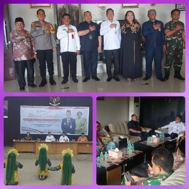 Pjs Bupati Pelalawan Dr Jhon Armedi Pinem Gelar Silaturahmi