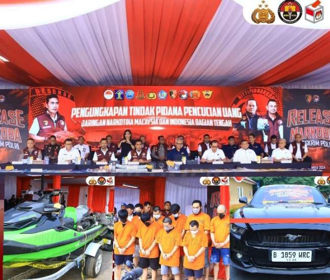 Polri Sita Aset Terpidana Narkoba Senilai Rp221 Miliar, TPPU Jaringan Internasional Terungkap