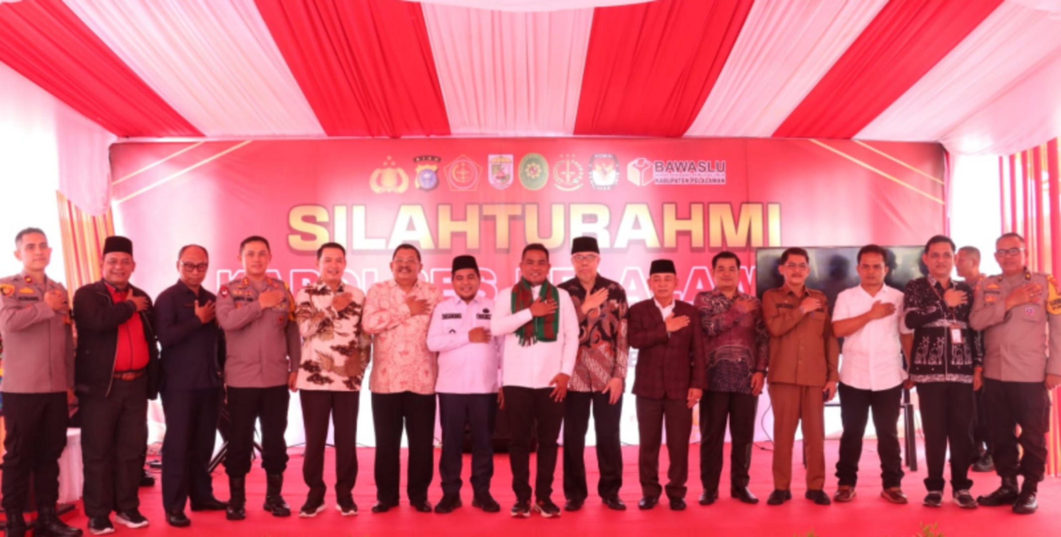 Silahturahmi Kapolres Pelalawan Menuju Cooling System Pilkada 2024