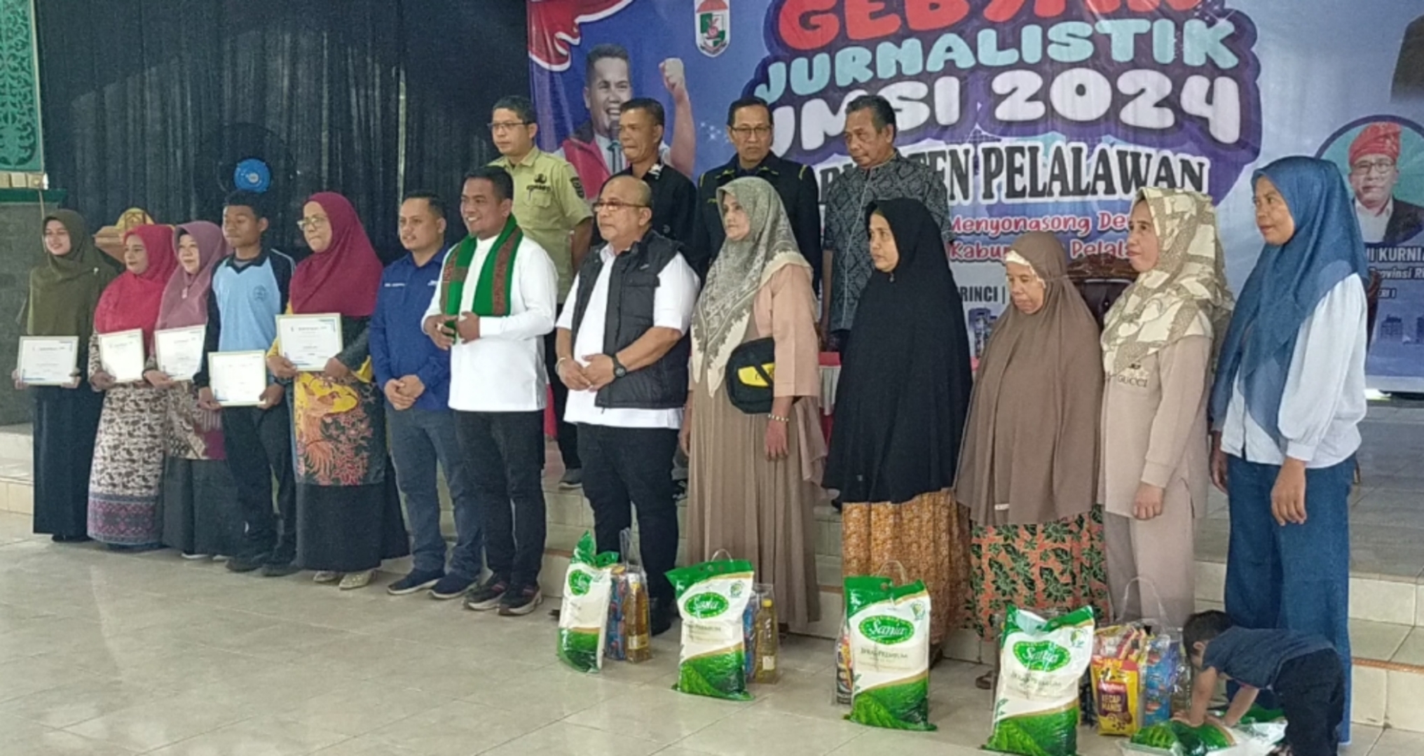 Bupati Pelalawan Buka Gebyar Jurnalistik JMSI 2024