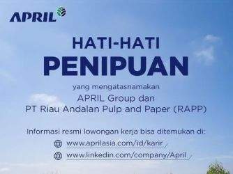 APRIL Group Ingatkan Masyarakat Waspada Terhadap Info Lowongan Kerja Palsu