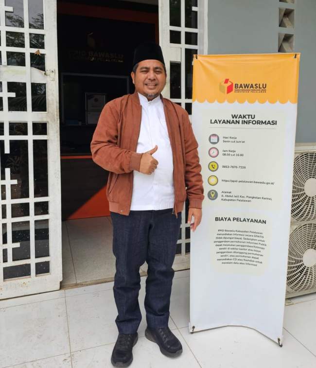 Klarifikasi Bawaslu: Nasarudin, SH, MH Serukan Politik Santun untuk Pelalawan Lebih Baik