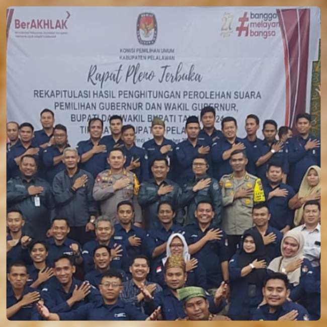 Pleno Terbuka KPU Pasangan Zukri-Tamrin Unggul di 11 Kecamatan, Nasarudin-Abu Bakar Hanya Menang di Bandar Petalangan