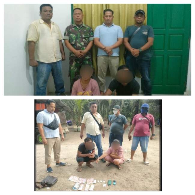Intel Kodim 0313/KPR Ringkus Pengedar Sabu Di Pelalawan