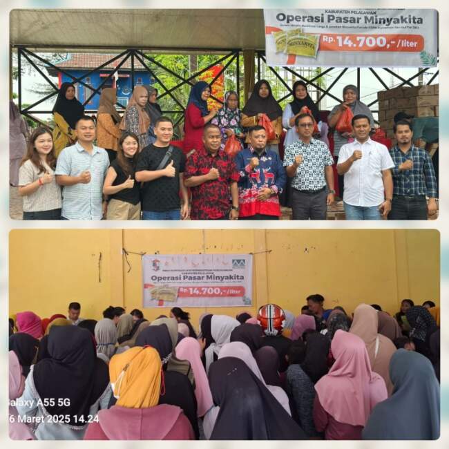 PT Musim Mas Bagikan 40.000 Liter Minyak Murah Kepada Masyarakat