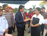 PT NWR Salurkan Bantuan ke Ahli Waris Karyawan PT ERB Korban Kecelakaan Tunggal