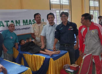 Sunatan Massal RAPP di Desa Lubuk Kembang Bunga, Ringankan Beban Warga, Eratkan Silaturahmi